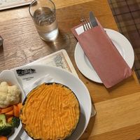 vegan shepherds pie   at Cairngorm Hotel in Aviemore