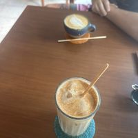Insanely amazing manzana chai latte  at Hipatia Café in Guadalajara
