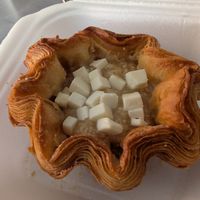 Cheese guava tart at Hipatia Café in Guadalajara
