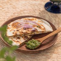 I try the vegan taquitos was amazing ! at Vegan Tulum in Tulum