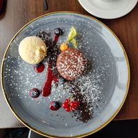 Lava cake at B&S Restaurant in Bloenduos