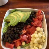 Burrito bowl without dairy  at Sunshine Cafe in Ollantaytambo