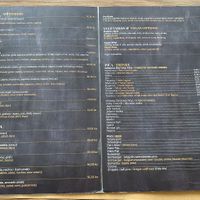 New menu with less vegan options 😕  at Bistro Toc in Split