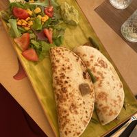 Vegan wrap  at Bistro Toc in Split