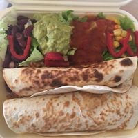 take away vegan burritos  at Bistro Toc in Split
