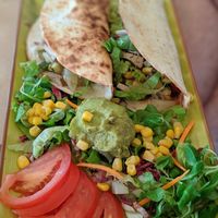 Veggie tacos at Bistro Toc in Split