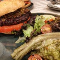 The burger newly added to the menu. Nice but not great. at The Vegan Place in Kuala Lumpur