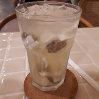 Coconut Asam Boi drink at The Vegan Place in Kuala Lumpur