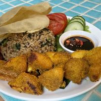 Nasi goreng  at The Vegan Place in Kuala Lumpur