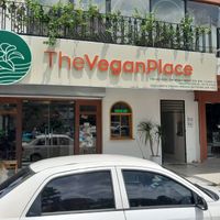 Shop front at The Vegan Place in Kuala Lumpur
