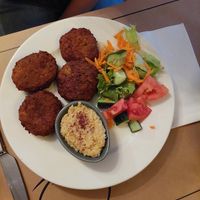 falafel at NAKKA in Istanbul