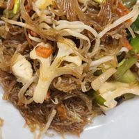Tau Xao Ra stir-fried glass noodles at Indochine in Wilmington