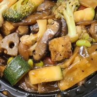 Quan Yin Delight with crispy tofu and veggies  at Indochine in Wilmington