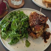 Grilled Cheese Sandwich at Café Mitanand in Regensburg