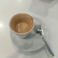 Macchiato with soy milk at Pasticceria Regina in Como
