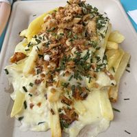 Vegan Poutine!  at Hemp Food in Troyes