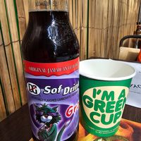 Grape soda at Natty's Jerk in Portsmouth