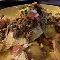 Loaded vegan nachos  at Sunrise Tacos - Silom in Bangkok