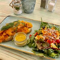 Smoked Salmon  at Easy Peasy in Berlin