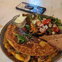 Omelette at Easy Peasy in Berlin