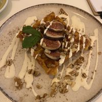 Pumpkin waffle   at Easy Peasy in Berlin