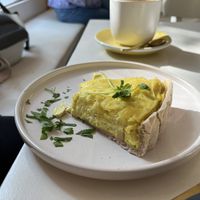 Went for another 5 star meal  today as so pleased with the first meal . Manage to take a picture before we went ate it this . Waffles were sublime and the quiche was fabulous too   at Easy Peasy in Berlin