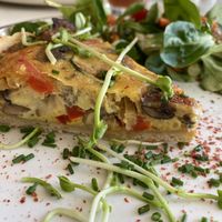 Quiche of the day  at Easy Peasy in Berlin