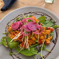 Miso beans at Easy Peasy in Berlin