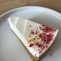 Best vegan cheesecake in Berlin, possibly in the world :D at Easy Peasy in Berlin