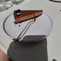 Oreo cheesecake - schmeckte aber mehr nach oreo - moussee cake at Easy Peasy in Berlin