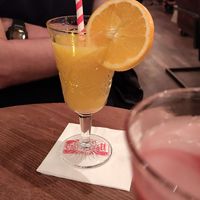 Fresh pressed orange juice at Café Extrablatt - Grupenstraße in Hannover