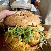 Caul’ of the Wild burger  at Sugarpine Drive-In in Troutdale