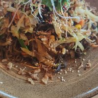 Veggie soy noodles at Hello Vietnam 2 in Warsaw