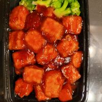 General Tso Tofu at Golden Wok in Burnsville