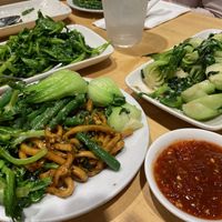 Mixed veggies   at Dan Modern Chinese in Playa Vista