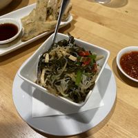 Tofu and seaweed salad   at Dan Modern Chinese in Playa Vista