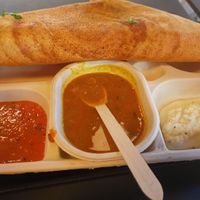 Streetside Dosa with Gotland Potatoes at Indian Street Food & Co - Ringen in Stockholm