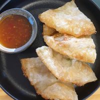 Spring onion pancake at Rise 88 Asian Fusion Food in Ulverstone