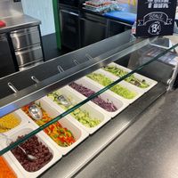 Salad bar  at Falcon Marktrestaurant in Soelden
