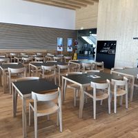 Indoor seating  at Falcon Marktrestaurant in Soelden