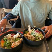 Vegan Umami Ramen at Falcon Marktrestaurant in Soelden