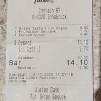  at Green Taste in Innsbruck