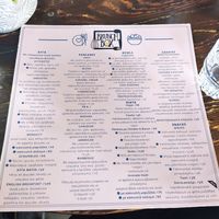 The menu at Brunch Box in Thermi