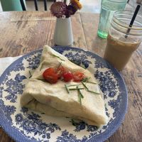   at Seven Swans Creperie in Kansas City