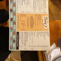 Menú  at Tony New York City Bagels in Amsterdam