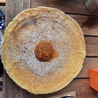 Vegan ginger pancake   at Theehuis Rhijnauwen in Bunnik