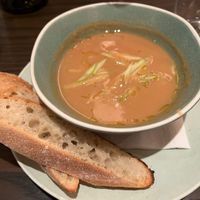 Vegan soup  at Cote in Esher