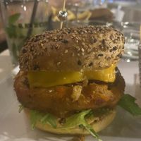 Une belle option le burguer vegan 💚  at Le Sunset-Nice in Nice
