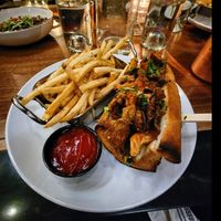 Mushroom Po'Boy at Per Diem in Lititz