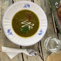 Creme de coentros at Amora Silvestre in Castelo Branco